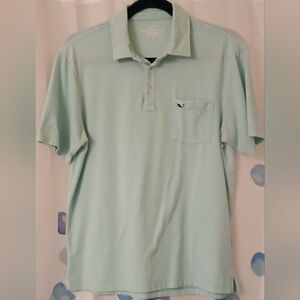 Vineyard Vines Mens Edgartown Short Sleeve Whale Stripe Pocket Polo Size S